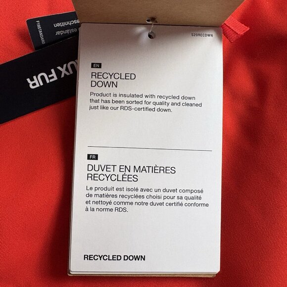 The North Face Women Arctic Parka Down Coat 600 Fill Fiery Red Plus Sz 2XL NWT - Picture 10 of 14